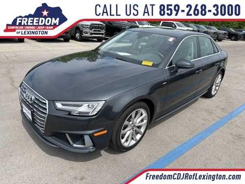 Manhattan Gray Metallic 2019 Audi A4 2.0T Premium Plus
