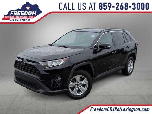 Midnight Black Metallic 2021 Toyota RAV4 XLE