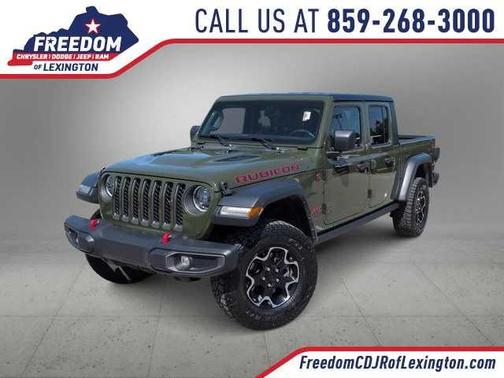 Sarge Green Clearcoat 2023 Jeep Gladiator Rubicon