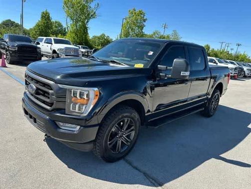 Agate Black Metallic 2021 Ford F-150 XLT