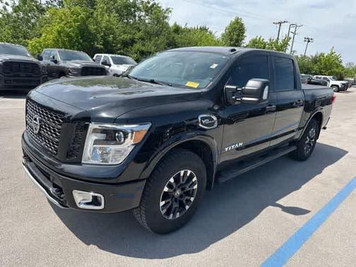 Magnetic Black 2017 Nissan Titan PRO-4X