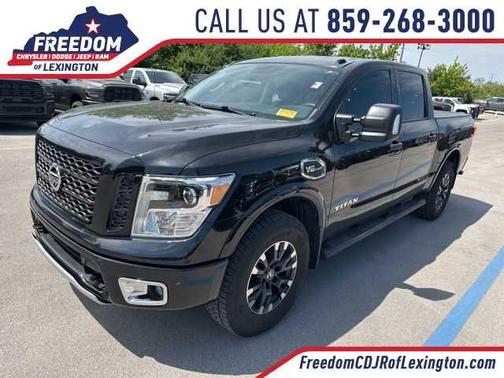 Magnetic Black 2017 Nissan Titan PRO-4X