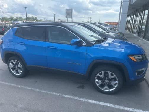 Laser Blue 2018 Jeep Compass Limited