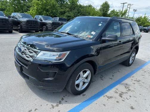 Shadow Black 2018 Ford Explorer Base