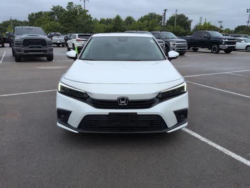 Platinum White Pearl 2023 Honda Civic Touring