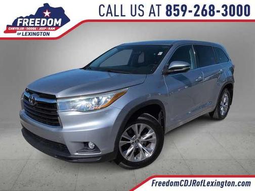 Silver Sky Metallic 2016 Toyota Highlander LE Plus