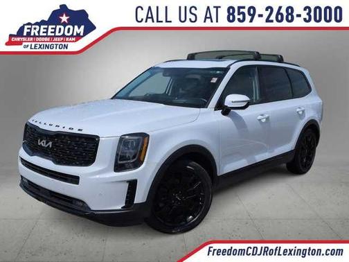 Glacial White Pearl 2022 Kia Telluride SX