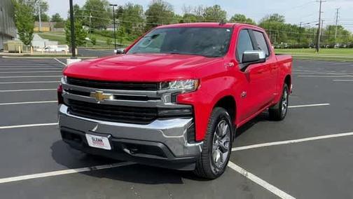 Red 2021 Chevrolet Silverado 1500 LT