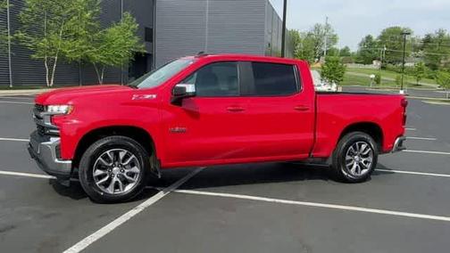Red 2021 Chevrolet Silverado 1500 LT