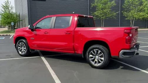 Red 2021 Chevrolet Silverado 1500 LT