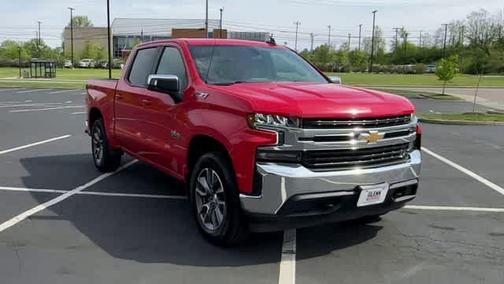 Red 2021 Chevrolet Silverado 1500 LT