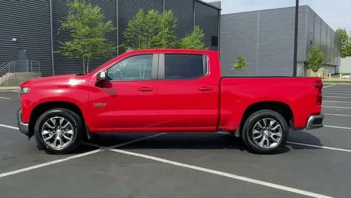 Red 2021 Chevrolet Silverado 1500 LT