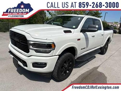 Pearl White 2022 RAM 2500 Laramie