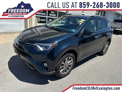 Galactic Aqua 2018 Toyota RAV4 Limited