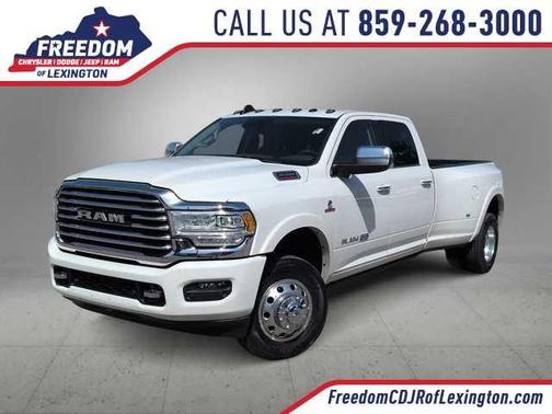 Pearl White 2022 RAM 3500 Longhorn