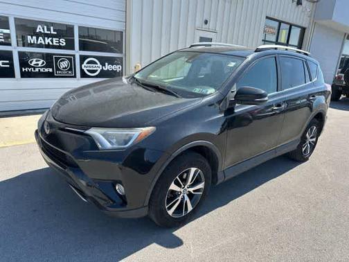 Black 2017 Toyota RAV4 XLE