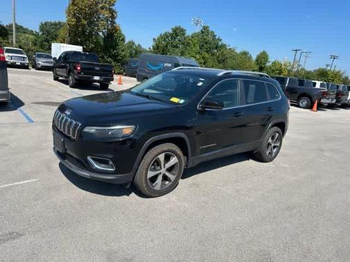 Diamond Black 2019 Jeep Cherokee Limited