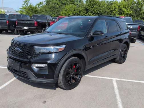 Agate Black Metallic 2021 Ford Explorer ST