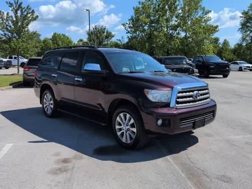 Sizzling Crimson Mica 2014 Toyota Sequoia Limited