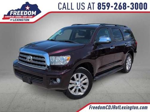 Sizzling Crimson Mica 2014 Toyota Sequoia Limited