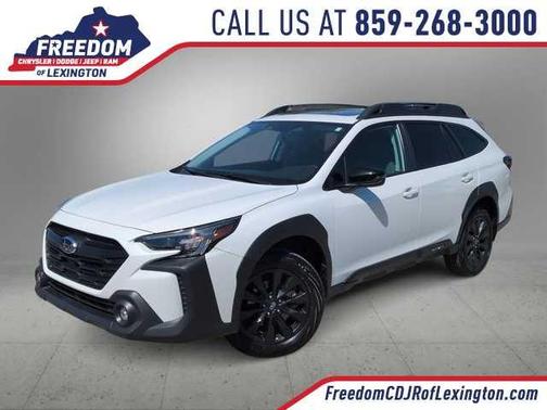Crystal White Pearl 2023 Subaru Outback Onyx Edition