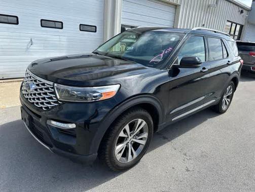 Agate Black Metallic 2020 Ford Explorer Platinum