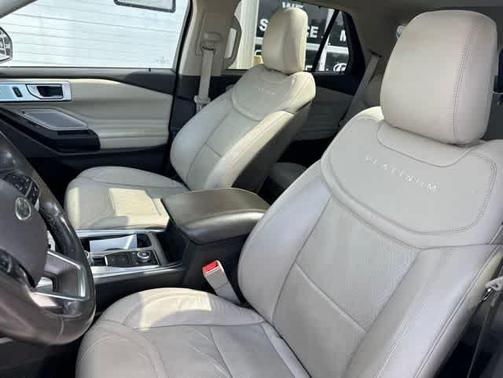 Agate Black Metallic 2020 Ford Explorer Platinum