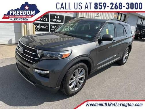 Magnetic Metallic 2020 Ford Explorer XLT