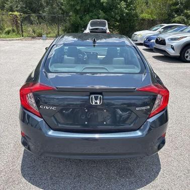 Blue 2017 Honda Civic Touring