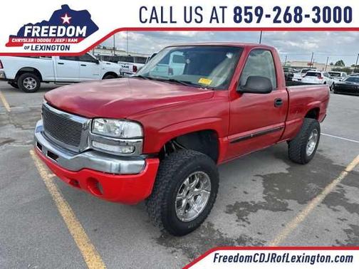 Fire Red / Pewter Metallic 2003 GMC Sierra 1500 Work Truck