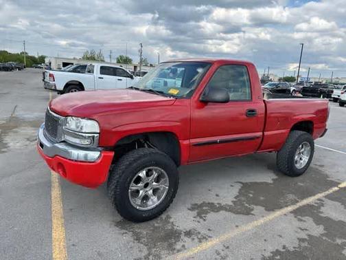 Fire Red / Pewter Metallic 2003 GMC Sierra 1500 Work Truck
