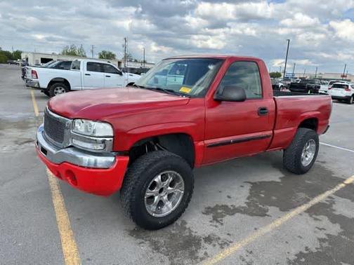 Fire Red / Pewter Metallic 2003 GMC Sierra 1500 Work Truck