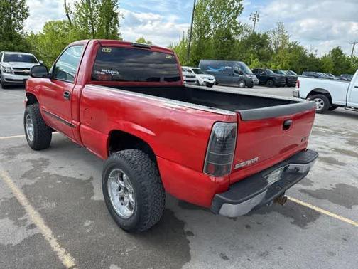 Fire Red / Pewter Metallic 2003 GMC Sierra 1500 Work Truck