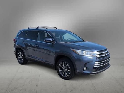 Shoreline Blue Pearl 2019 Toyota Highlander XLE