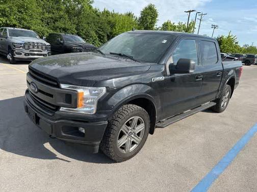 Shadow Black 2018 Ford F-150 XLT