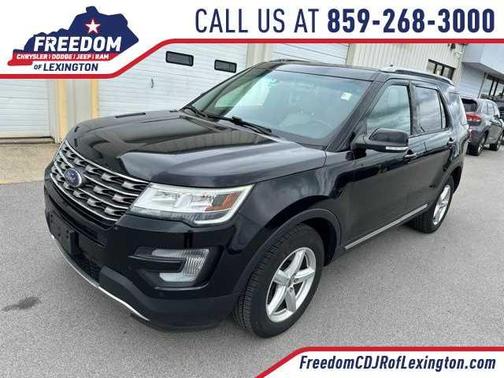 Shadow Black 2017 Ford Explorer XLT
