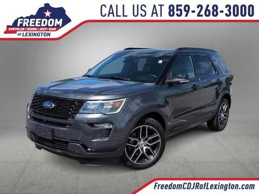 Magnetic Metallic 2019 Ford Explorer sport