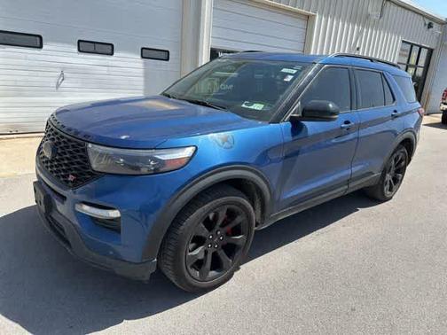 Atlas Blue Metallic 2021 Ford Explorer ST