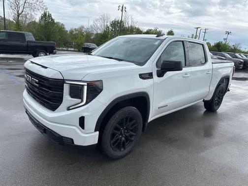 Summit White 2022 GMC Sierra 1500 Elevation