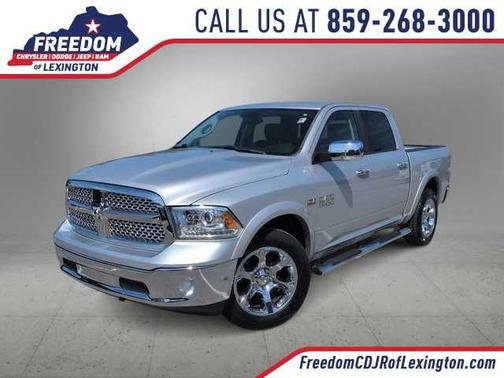 Bright Silver Clearcoat Metallic 2017 RAM 1500 Laramie