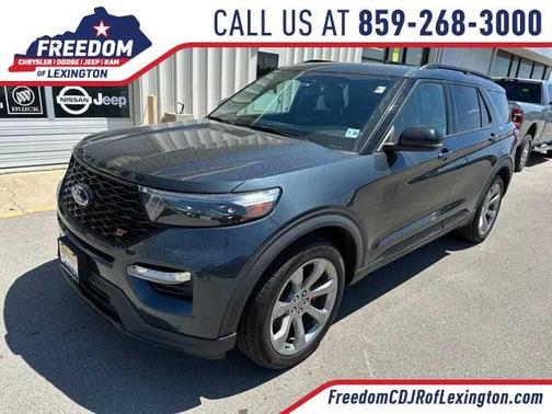 Stone Blue Metallic 2022 Ford Explorer ST