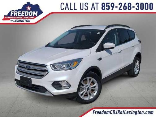 White Platinum Tri-Coat Metallic 2019 Ford Escape SEL