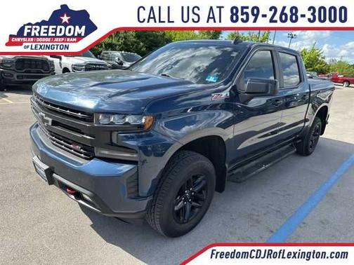 Northsky Blue Metallic 2020 Chevrolet Silverado 1500 LT Trail Boss