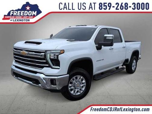 Summit White 2025 Chevrolet Silverado 2500 LTZ