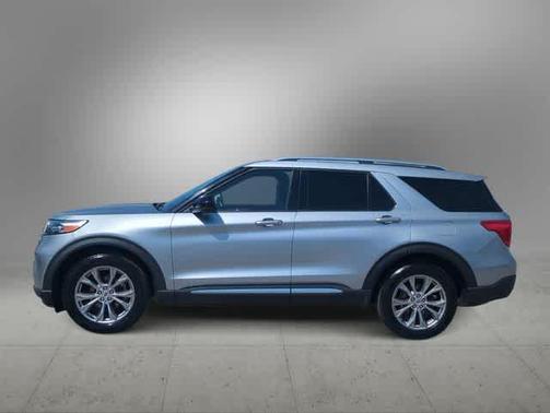 Iconic Silver Metallic 2023 Ford Explorer Limited