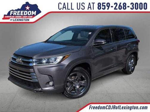 Predawn Gray Mica 2017 Toyota Highlander Limited Platinum