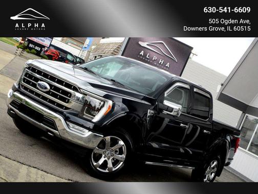 Antimatter Blue Metallic 2021 Ford F-150 Lariat
