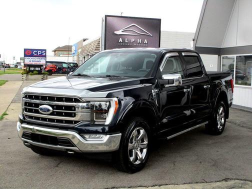 Antimatter Blue Metallic 2021 Ford F-150 Lariat