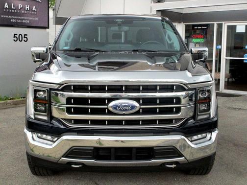 Antimatter Blue Metallic 2021 Ford F-150 Lariat