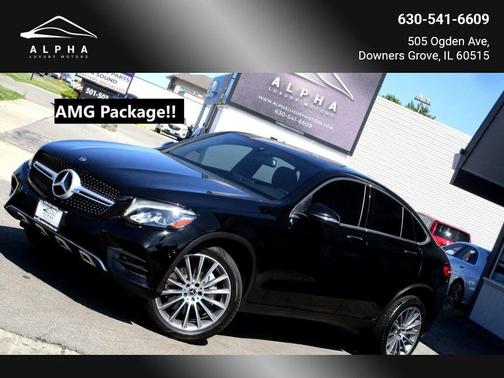 Black 2019 Mercedes-Benz GLC 300 4MATIC Coupe